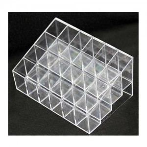  Support de rouge à lèvres transparent (24 pcs)