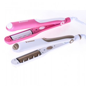 Iron SH 8028 (2in1) corrugated, curling iron-corrugated, hair tongs, for curls, hair styler, for basal volume, ergonomic design