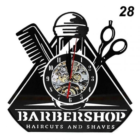 Relógios para salões de beleza/cabeleireiros Barbeiro-58473-China-Tudo para cabeleireiros