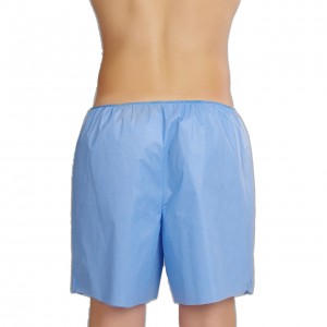  Pantalones cortos de colonoscopia con abertura rectal Polix PRO&MED (50 uds./paquete) de SMMS