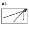 Лампа LM-06 кільцева міні на тринозі ( 1-тринога телескопічна/ 2 не телескопічна висота 32см), 60886, Електрообладнання,  Краса та здоровя. Все для салонів краси,Все для манікюру ,Електрообладнання, Купити в Україні