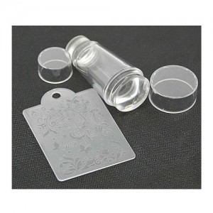  Joint silicone pour estampage (transparent / rond / double face)