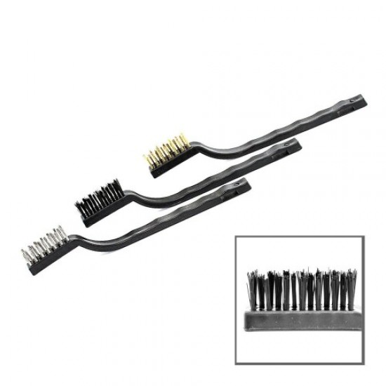 Milling cutter cleaning brushes in the 3v1 set, 59404, Nails,  Health and beauty. All for beauty salons,All for a manicure ,Nails, buy with worldwide shipping