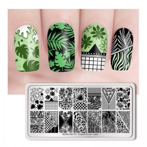 Stamping plate Tropical Punch-L003