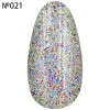 Блестящий гель-лак MASTER PROFESSIONAL DIAMOND 10ml №021 ,MAS100, 6073, DIAMOND,  Все для маникюра,Все для ногтей ,  купить в Украине