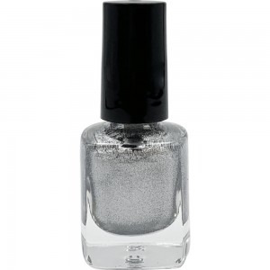  Nail for stamping in a square bottle SILVER ,GLB035