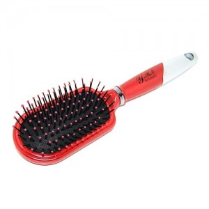 Massage comb wide red