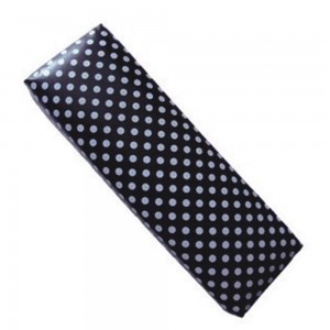  Armrest BLACK with white dots