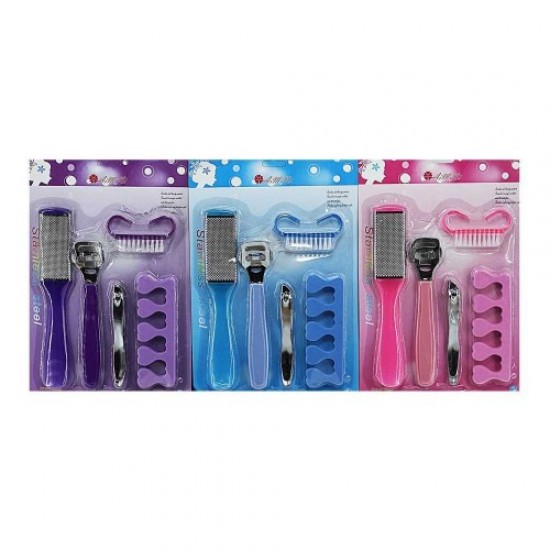 Set van 5 items (manicure/pedicure)-59307-China-Manicure tools