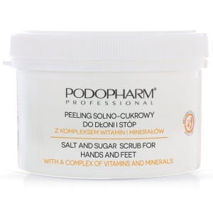 Peeling sucre-sel Podopharm aux vitamines et minéraux 600 gr (PP27)