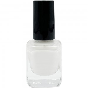  Esmalte de carimbo em frasco quadrado BRANCO ,GLB035