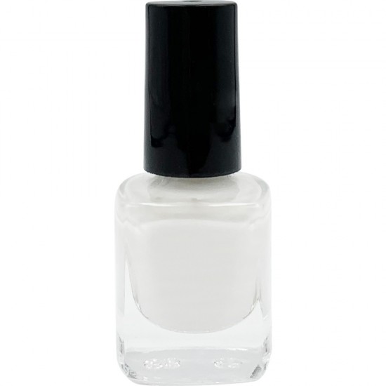 Esmalte de carimbo em frasco quadrado BRANCO ,GLB035-17792-Ubeauty Decor-Estampagem