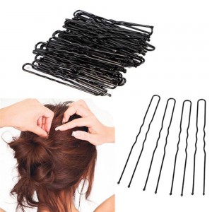  Hairpin black 7 cm 500 pieces in a box ,LAK185