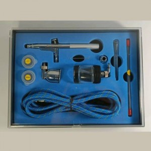 Set voor airbrushen TG133B-3, airbrush 0.2/0.3/0.5mm