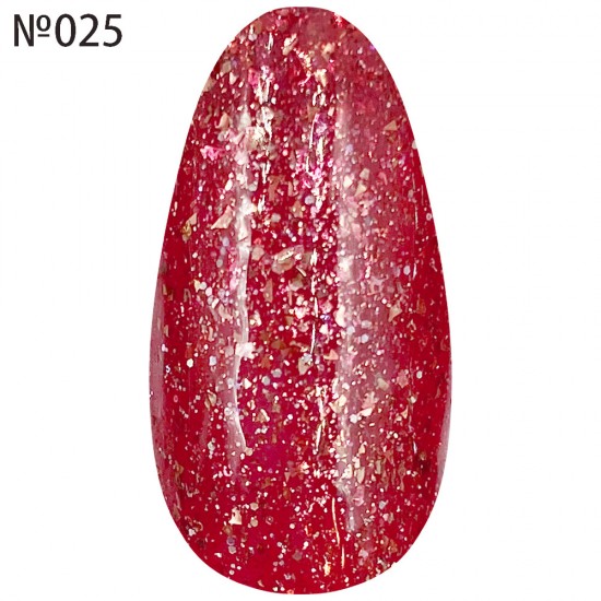 Brilliant gel Polish MASTER PROFESSIONAL DIAMOND 10ml No. 025, MAS100, 19667, Gel Lacquers,  Health and beauty. All for beauty salons,All for a manicure ,All for nails, buy with worldwide shipping