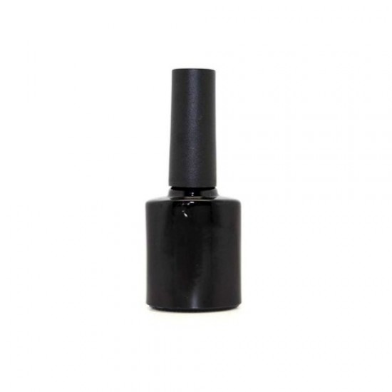 Bottle glass black with a brush 10ml, 57456, Containers, shelves, stands,  Health and beauty. All for beauty salons,Furniture ,Stands and organizers, buy with worldwide shipping