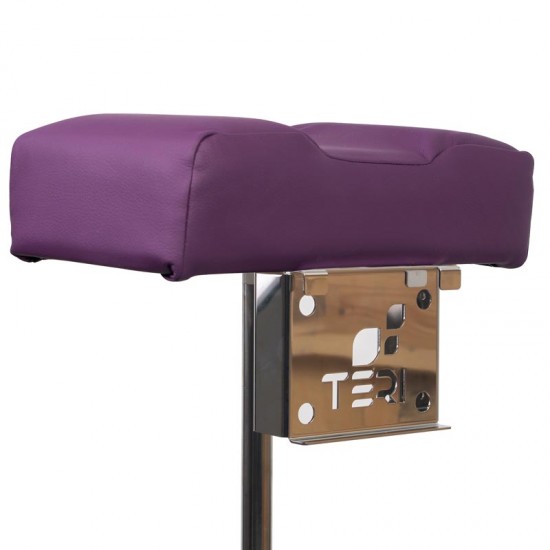 Педикюр подставка для ног подставка для ног Teri Turbo M с фиолетовой подушкой, 952734449, Маникюрные вытяжки,  Красота и здоровье. Все для салонов красоты,Все для маникюра ,Маникюрные вытяжки, купить в Украине