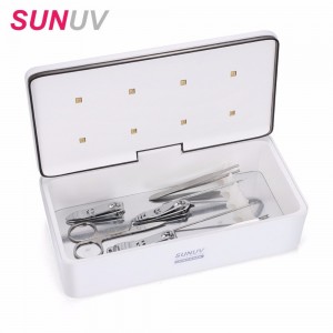 UV-Sterilisator SUN UV S2. UVC-LED, zur Desinfektion von Maniküre-, Friseur- und Schönheitsinstrumenten