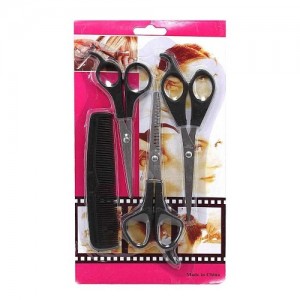  Set 4in1 scissors-comb LB510