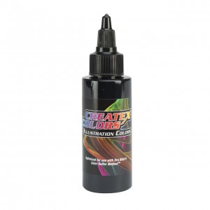  Createx Illustratie Zwart (zwart) 5051-02, 60 ml