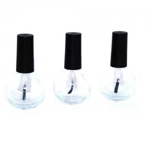  Bottle glass with brush transparent 8ml 424T