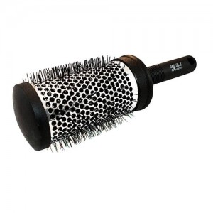  Blowing round comb for styling (black handle thermo) 9809