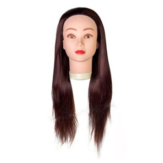 Голова для моделирования НТ-4# искусственные термо brown, YRE-80-HT-4#, Головы искусственные с термо волосом,  Красота и здоровье. Все для салонов красоты,Все для парикмахеров ,Парикмахерам, купить в Украине