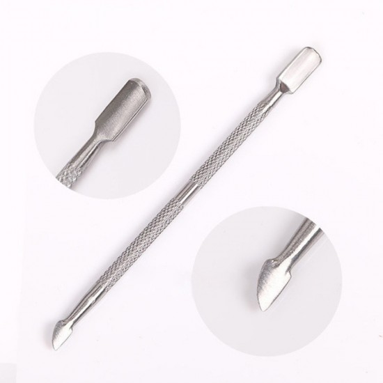 Pusher Hatchet voor nagelriem roestvrij staal. Lengte 12,5 cm Model 9013-18641-Китай-Manicure tools
