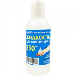 Nail polish remover classic 250 ml. ,FURMAN