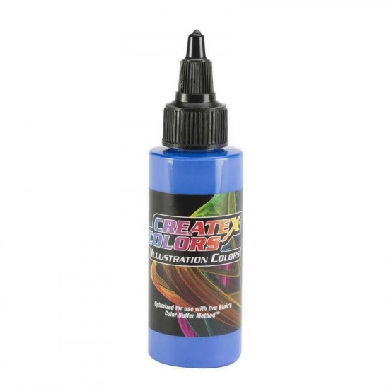 Createx Illustratie Dekkend Lichtblauw 5074-01, 30 ml-tagore_5074-01-TAGORE-Verven voor airbrushen