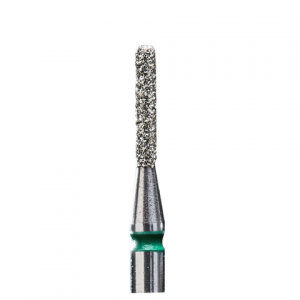  Fresa diamantada Cilindro redondeado verde EXPERT FA30G014/8K