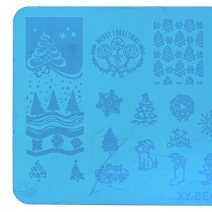  Metal stencil for stamping 6*12 cm XY-BEAUTY 20 ,MAS025