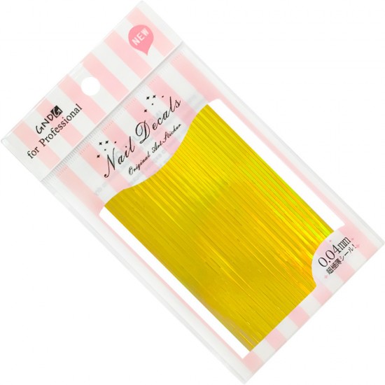 Flexible video tape for nails with a width of 0.4 mm. GOLDEN CHAMELEON, MAS020, 19369, Flexible Strips,  Health and beauty. All for beauty salons,All for a manicure ,All for nails, buy with worldwide shipping