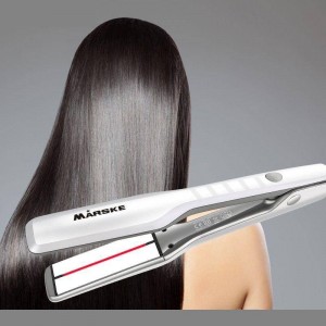 Plancha MS 5288, cabello perfectamente liso, rizador, moldeador, con indicador de temperatura, diseño elegante