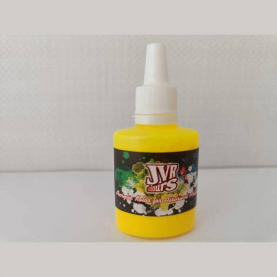 JVR Revolution Kolor, yellow FLUO #401, 30ml-tagore_696401/30-TAGORE-Airbrushes