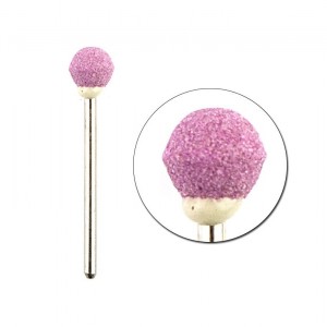 Nozzle corundum ball pink stone (medium)