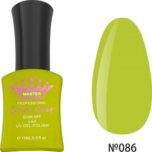  Gel polish MASTER PROFESSIONAL soak-off 15ML ?086 ,MAS120