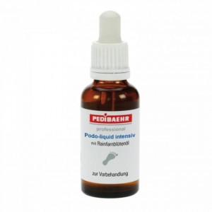  Moyens pour le traitement intensif des plaies 30 ml. (Podo-liquide intensif)