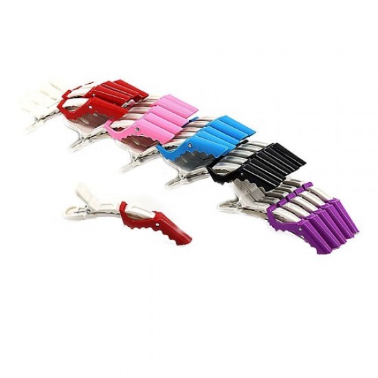 Grampo de cabelo 5pcs plástico (crocodilo)-57539-Китай-Cabeleireiro