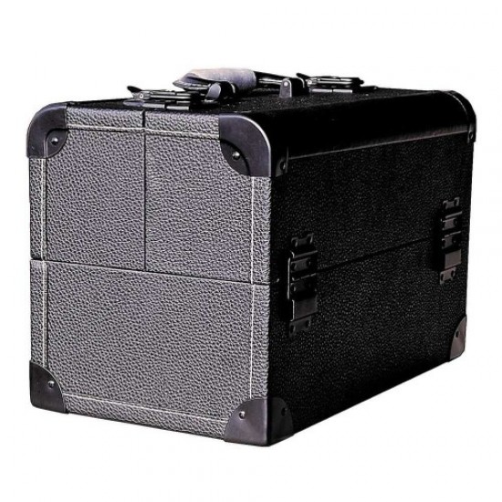 Aluminium koffer 3622 zwart-61029-Trend-Masterkoffers, manicuretassen, make-uptassen