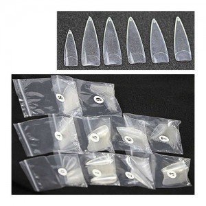  Tips-stilettos 300pcs transparent