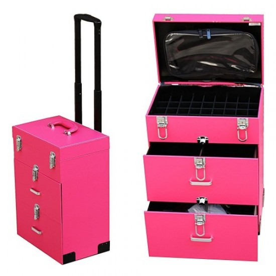 Koffer 3480-82 (3840) auf Rollen-60963-Trend-Meisterkoffer, Maniküretaschen, Kosmetiktaschen