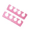 Silicone toe separator 2 PCs. (Color random), MASLAK037, 18619, The separator fingers,  Health and beauty. All for beauty salons,All for a manicure ,All for nails, buy with worldwide shipping