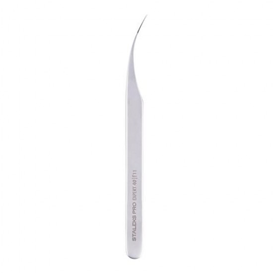 TE-40/11 professional tweezers for lashes EXPERT 40 TYPE 11 (curved), 33262, Tools Staleks,  Health and beauty. All for beauty salons,All for a manicure ,Tools for manicure, buy with worldwide shipping