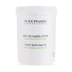 Podopharm moisturizing bath salt with herbal extracts 1400 g (PP02)