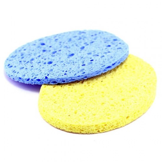 Schwamm zum Waschen 2 Stück ovale Farbe-59979-China-Kosmetologie