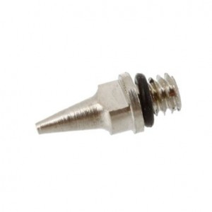 Threaded nozzle for an airbrush 0.3 mm with gasket