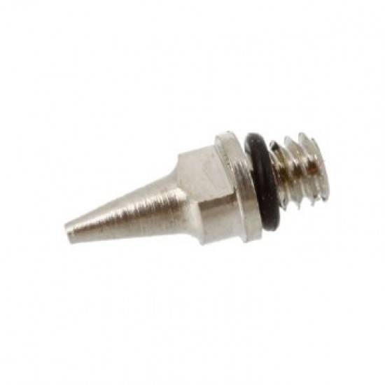 Draadmondstuk voor een airbrush 0,2 mm met pakking-tagore_Nozzle P 0,2-TAGORE-Componenten en verbruiksartikelen
