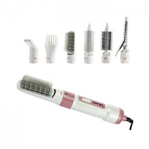 Hair dryer 4836GM 7in1, Gemei GM 4836 styler, hair dryer, styling, 1200W power, 2 speeds, 3 modes, 6 nozzles included