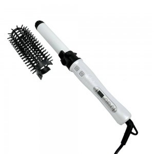 Curling iron-comb 32cm MS 5200, for creating Hollywood curls, ceramic coating, gentle effect on hair, stylish design